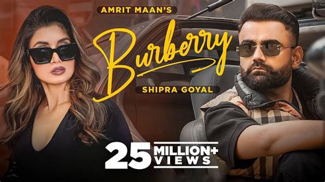 burberry song download amrit maan|shipra goyal burberry song.